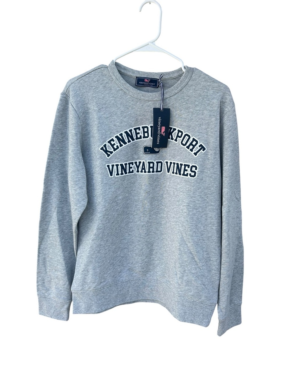 NWT Vineyard Vines Kennebunkport Gray Crewneck Sweatshirt - Size Men’s Small